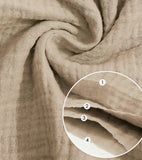 Anneau de dentition vieux rose et lange ivoire