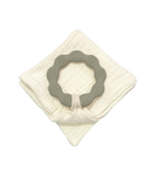 Anneau de dentition vert et lange ivoire