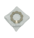 Anneau de dentition vert et lange bleu gris