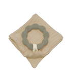 Anneau de dentition vert et lange sable