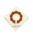 Anneau de dentition marron et lange ivoire