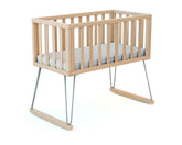 Berceau à bascule en bois et acier - Jurababy