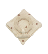 Anneau de dentition beige et lange rainbow