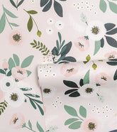 WONDERLAND - Papier peint enfant - Motif fleurs d'anémones