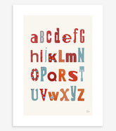ROYAL CIRCUS - Affiche enfant - Abécédaire