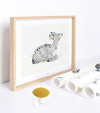 ENCHANTED - Affiche enfant - La biche