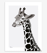 SERENGETI - Affiche enfant - La girafe