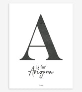 WILD WEST - Affiche enfant - Arizona