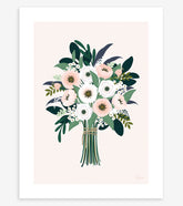 WONDERLAND - Affiche enfant - Bouquet d'anémones