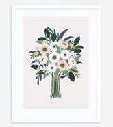 WONDERLAND - Affiche encadrée enfant - Bouquet d'anémones