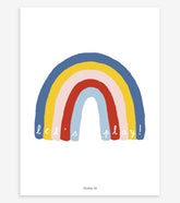 BROOKLYN - Affiche enfant - Arc-en-ciel