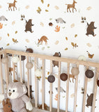 Guirlande lumineuse 24 boules de coton (marron) - Éclairage décoratif intérieur