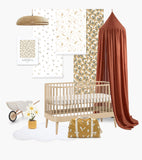 PICNIC DAY - Affiche enfant - Marguerites (moutarde)