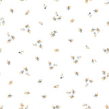 BRAYLYNN - Échantillon papier peint, floral (blanc)