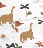 SUNNY - Papier peint enfant - Motif Dinosaures