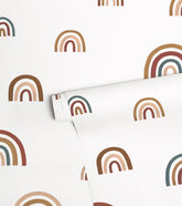 SUNNY - Papier peint enfant - Motif Arc-en-ciel