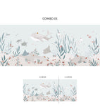 OCEAN FIELD - Papier peint panoramique 6m