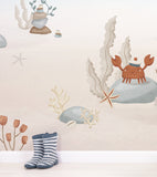 LOTAN - Papier peint panoramique - Fonds marins, les baleines