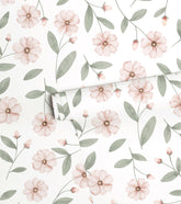 EDEN - Papier peint enfant - Éclat et boutons de fleurs