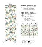 YATSUNI - Papier peint enfant - Escapade sauvage