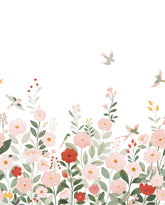 ALYSSE – Échantillon papier peint décor fleurs