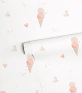 CHERRY CHERIE – Papier peint glaces et papillons, love