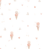 CHERRY CHERIE – Papier peint glaces et papillons, love
