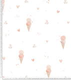 CHERRY CHERIE – Papier peint glaces et papillons, love