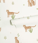 SAMBURU – Papier peint léopard et feuillage, horizon sauvage