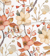 LOUISON - Papier peint fleurs nostalgique