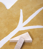 JÖRO - Tapis enfant - Feuille de chêne