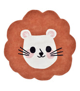 FELIDAE - Tapis enfant - Tête de lion