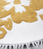 CAPUCINE - Tapis enfant - Fleurs à frange