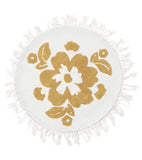 CAPUCINE - Tapis enfant - Fleurs à frange