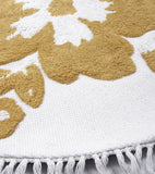 CAPUCINE - Tapis enfant - Fleurs à frange