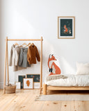 M. FOX - Grand sticker - Renard