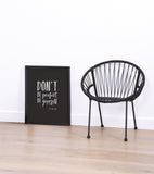 REBEL RULES - Affiche enfant - Don't be perfect