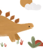 SUNNY – Lot de 4 affiches enfant / Dinosaures & co