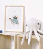 LOTAN - Affiche enfant - La tortue