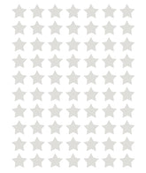 MINIMA - Stickers muraux - 70 Étoiles gris clair