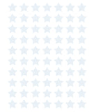MINIMA - Stickers muraux - 70 Étoiles