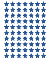 MINIMA - Stickers muraux - 70 Étoiles bleu roi