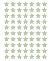 MINIMA - Stickers muraux - 70 Étoiles vert tendre