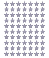 MINIMA - Stickers muraux - 70 Étoiles violette