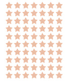 MINIMA - Stickers muraux - 70 Étoiles