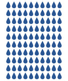 MINIMA - Stickers muraux - 100 gouttes