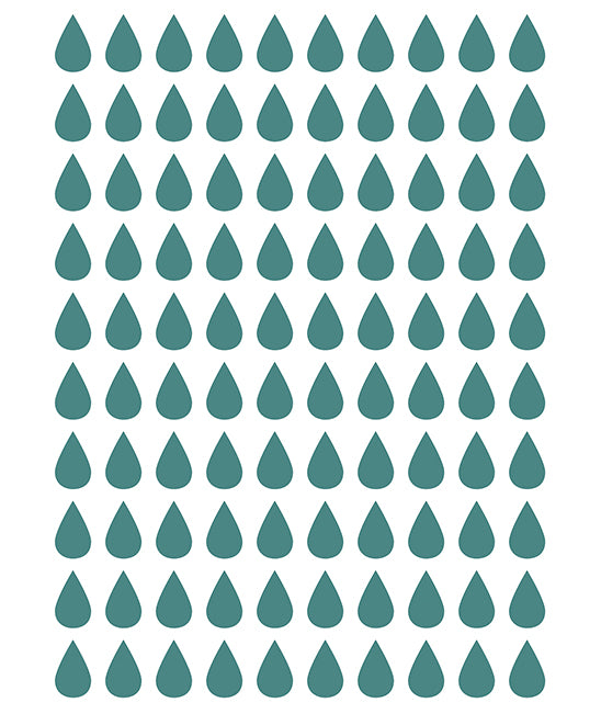 MINIMA - Stickers muraux - 100 gouttes