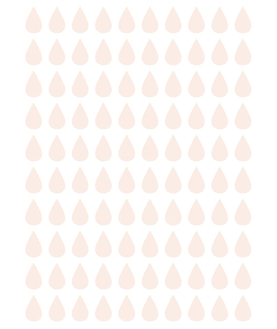 MINIMA - Stickers muraux - 100 gouttes
