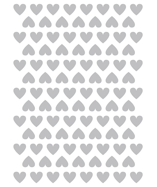 MINIMA - Stickers muraux - 98 coeurs