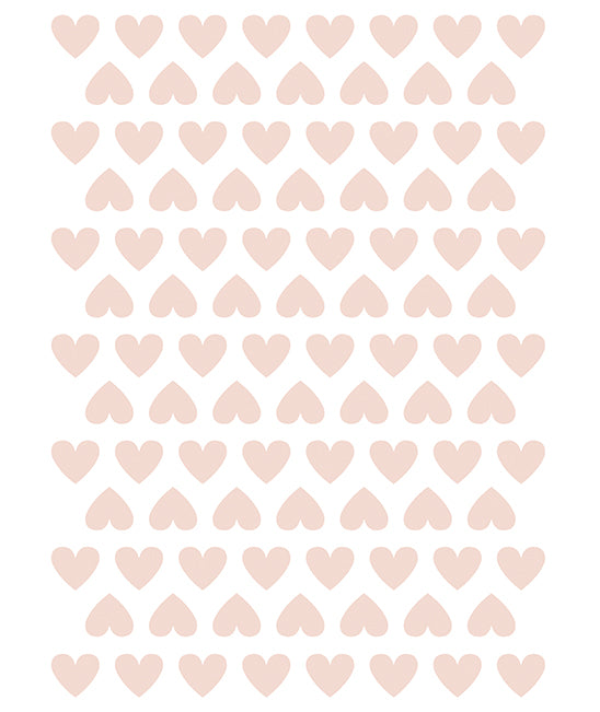 MINIMA - Stickers muraux - 98 coeurs